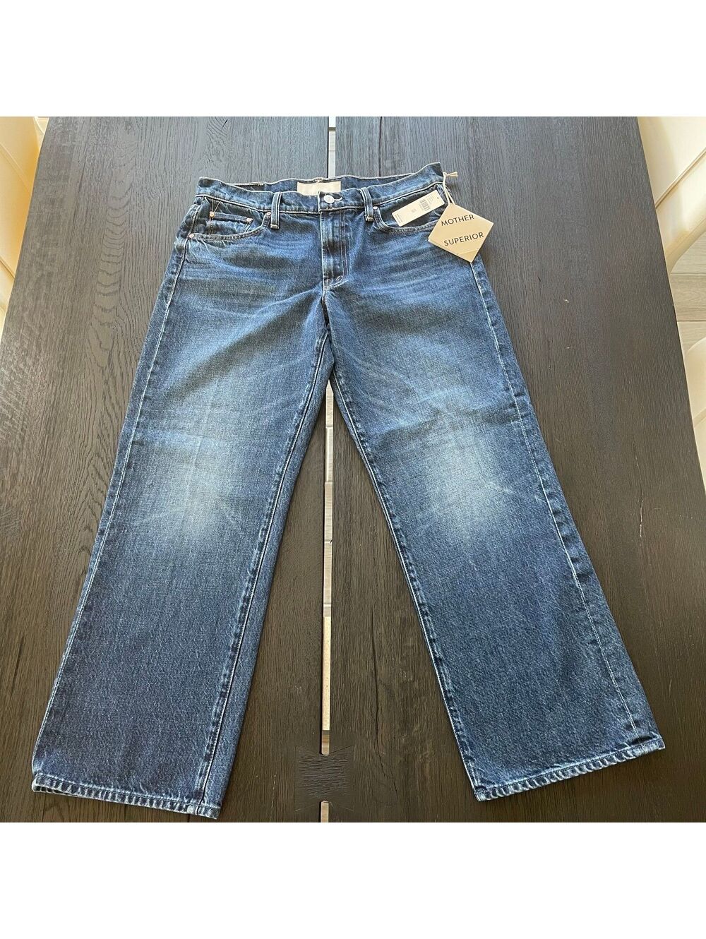 Mother Jeans (NWT)-Mid Rise Rambler Zip Ankle-Wash:Did You Bring Me Anything-28